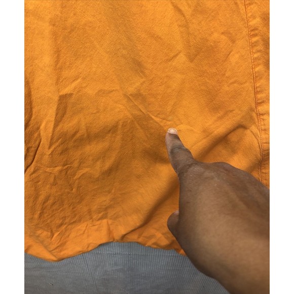 Himalaya Handmade Harem Jumpsuit Overall Orange L/XL Boho Hippie Grunge Romper - Picture 7 of 12